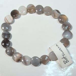 Botswana Agate Stretch Bracelet